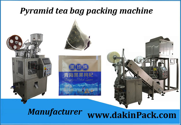 Pyramid tea bag packing machine delivery for India Darjeeling black tea and Assam black tea